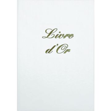 ELVE 5400 : Livre d'or Classique - 297 x 210 mm - Blanc  (Registre)