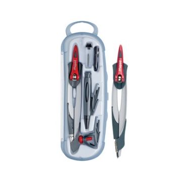 MAPED : Coffret compas Stop System  - 5 pièces Scolaire