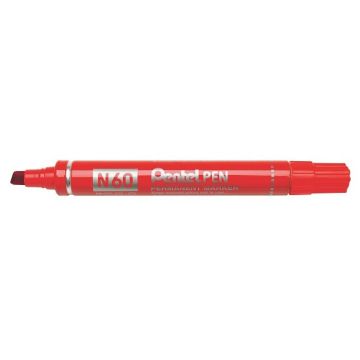 Marqueur permanent N60 - Rouge : PENTEL Visuel