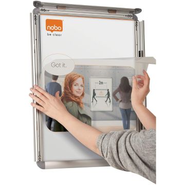 Film de remplacement cadre - Format A1 : NOBO Visuel