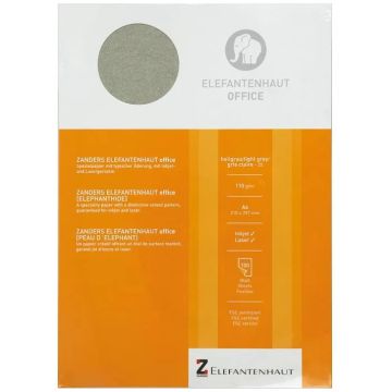 Photo PAPYRUS 88001578 : Lot de 100 feuilles de papier peau d'éléphant - A4 - Gris clair