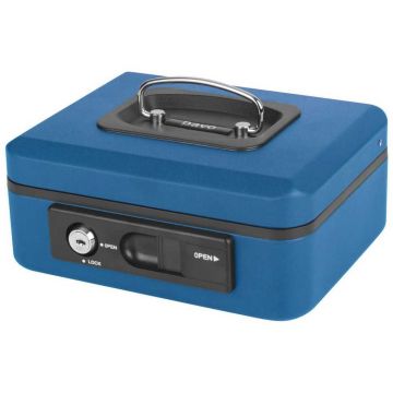 Caissette à Monnaie - Bleu - 200 x 160 x 90 mm : PAVO Deluxe