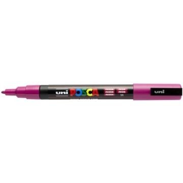 Marqueur peinture Posca PC 3M - Fuchsia : UNI-BALL photo
