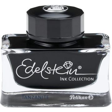 Photo PELIKAN Edelstein : Encre de chine haute qualité - 50 ml - Bleu-Noir 339226