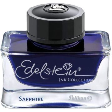 Photo PELIKAN Edelstein : Encre de chine haute qualité - 50 ml - Bleu 339390