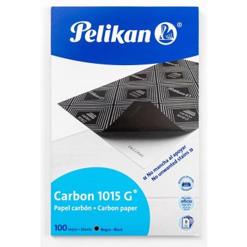 Lot de 100 feuilles de Papier Carbone - A4 - Noir : PELIKAN 1015G Visuel