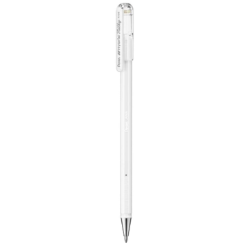 PENTEL : Stylo roller à encre gel Hybrid K108 - Blanc