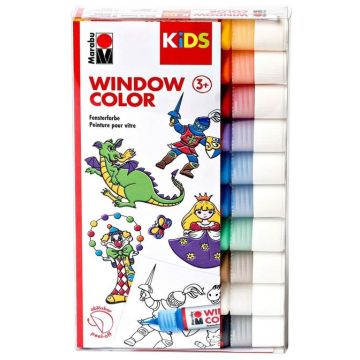 Photo Kit de peinture Window Color - Assortiment MARABU Kids