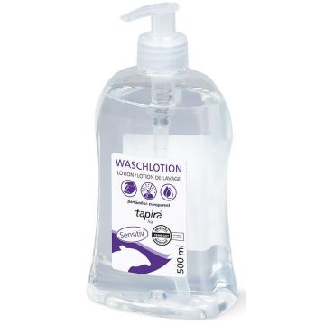 Photo Savon liquide incolore - 500 ml - Flacon distributeur TAPIRA Sensitive