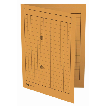 Photo Chemise quadrillée A4 pour dossier de correspondance - Jaune - ELBA 100091659 