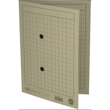 Photo Chemise quadrillée A4 pour dossier de correspondance - Gris - ELBA 61435461 Image