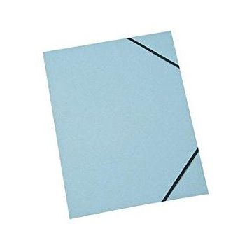 Photo Chemise à élastiques A4 - Bleu : ELBA Carte Forte