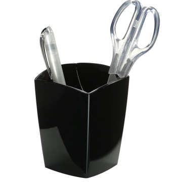 Photo Pot à Crayons 2 compartiments - Noir : CEP CepPro 1005300161