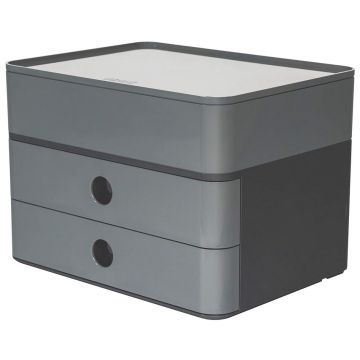 Photo Module de rangement - 260 x 195 x 190 mm - Gris Granit HAN Smart Box Plus Allisson