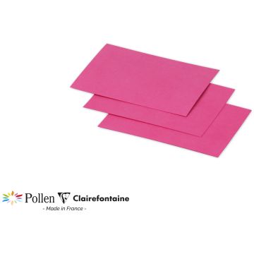 Photo POLLEN : Carte de papier Rose fuchsia - Format 70 x 95 mm 11224C