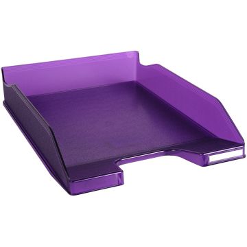 Photo Corbeille à courrier Combo - Violet translucide EXACOMPTA Image
