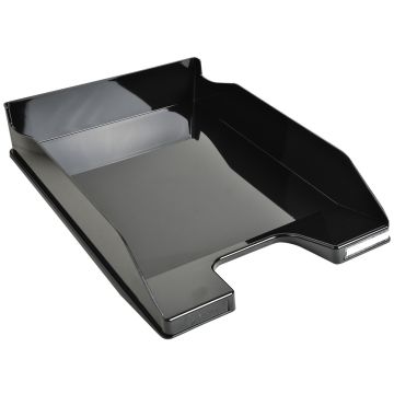 Photo Corbeille à courrier Combo 2 - Noir glossy EXACOMPTA Image