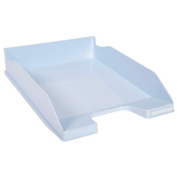 Photo Corbeille à courrier Combo Midi - Bleu pastel EXACOMPTA Aquarel