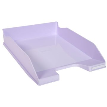Photo Corbeille à courrier Combo Midi - Mauve pastel EXACOMPTA Aquarel