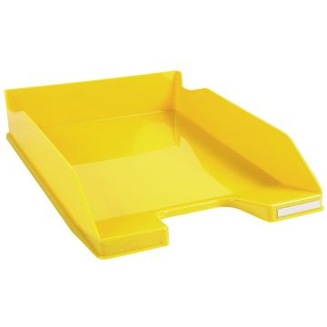 Photo Corbeille à courrier Combo Midi - Jaune glossy EXACOMPTA Image