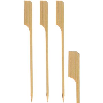 Photo Brochette pour grillades en bambou - 250 mm PAP STAR Golf 