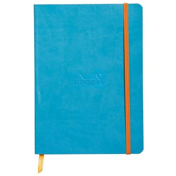 Photo RHODIA : Carnet ligné RHODIARAMA A5 Turquoise 117407C