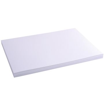 Photo Fiches Bristol unies A3 - 297 x 420 mm - Blanc EXACOMPTA Image