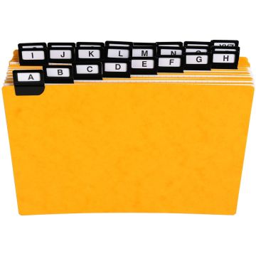 Photo Guides alphabétiques - Pour fiches 148 x 210 mm - Format Paysage EXACOMPTA Lot de 24 Image