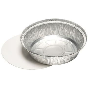Photo Barquette alimentaire ronde - 770 ml - Aluminium STARPAK visuel