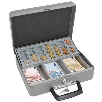 Photo WEDO : Coffret - Caisse à monnaie  - Gris 149 658012