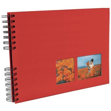 Photo Album photos à spirales - 320 x 220 mm - Rouge EXACOMPTA Milano