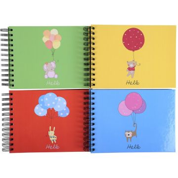 Photo Album photos à spirales - 230 x 160 mm - 50 photos - Assortiment EXACOMPTA Hello Image