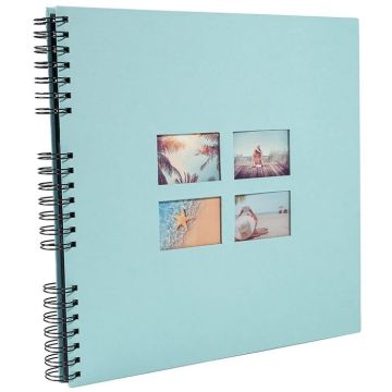 Photo Album photos à spirales - 320 x 320 mm - Vert EXACOMPTA Milano