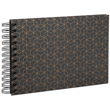 Photo Album photos à spirales - 230 x 160 mm - Noir EXACOMPTA Arty