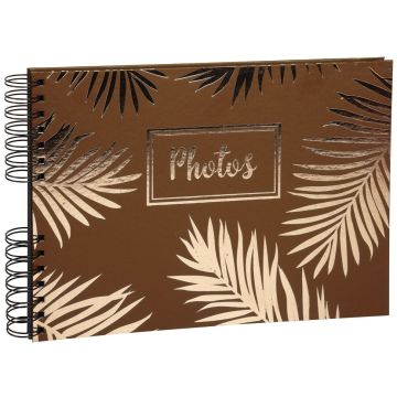 Photo Album photos à spirales - 320 x 220 mm - Or EXACOMPTA Palma Image