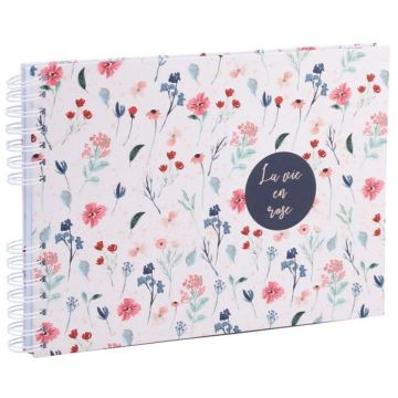 Photo Album photos à spirales - 320 x 220 mm EXACOMPTA La Vie en Rose