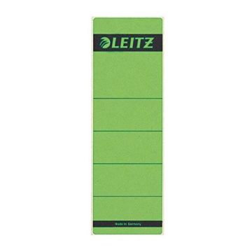 Photo Etiquettes Dos de classeur - 61 x 192 mm - Vert : LEITZ Lot de 10 - 1642-00-55
