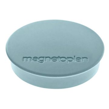 Photo Lot de 10 Aimants ronds Discofix - 30 mm - Bleu : MAGNETOPLAN 1664203