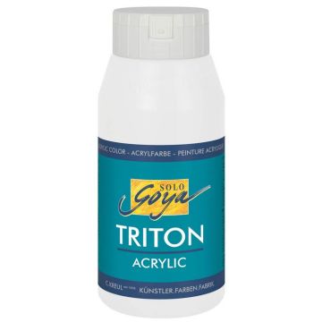Photo Peinture acrylique Triton Acryl Basic - 750 ml - Blanc mixte C. KREUL  flacon