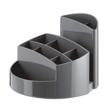 Photo Pot à crayons 9 compartiments RONDO - Gris : HAN 17460-191