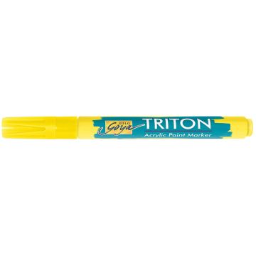 Photo Marqueur acrylique Triton - Jaune citron KREUL Solo Goya 