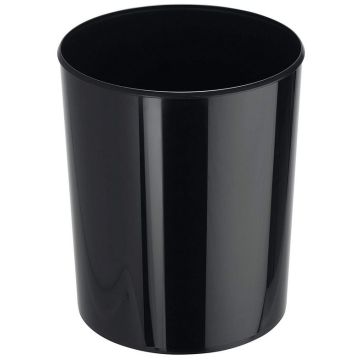 Photo Corbeille à papier 13 litres - Noir : HAN i-Line 18130-13