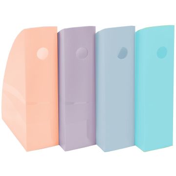 Photo Porte revues - Mag-Cube - Mauve pastel EXACOMPTA Aquarel