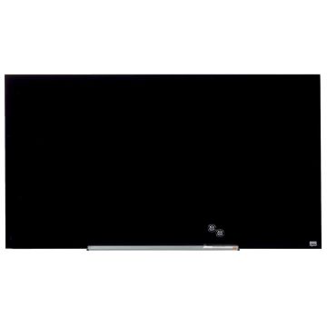 Photo Tableau magnétique en verre - Noir - 1260 x 711 mm : NOBO Diamond 1905181