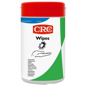 Photo Distributeur de 50 Lingettes humides de nettoyage CRC Wipes Ind