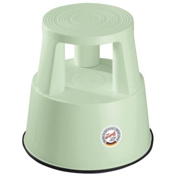 Photo Tabouret marche pied à roulettes - Vert pâle WEDO