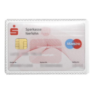 Photo DURABLE : Pochette de protection pour carte de crédit 54 x 86 mm 2136-19