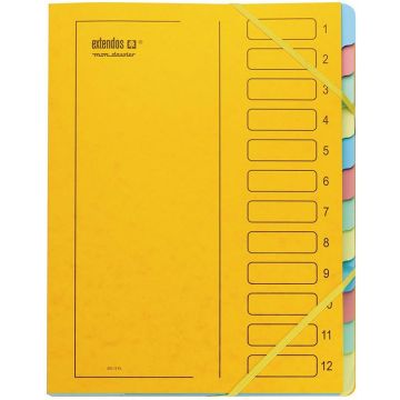 Photo TRIEUR Jaune de 12 compartiments Extendos 22312