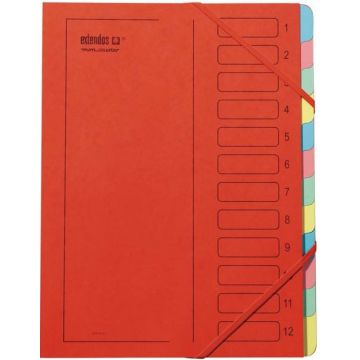 Photo TRIEUR Rouge de 12 compartiments Extendos 22312