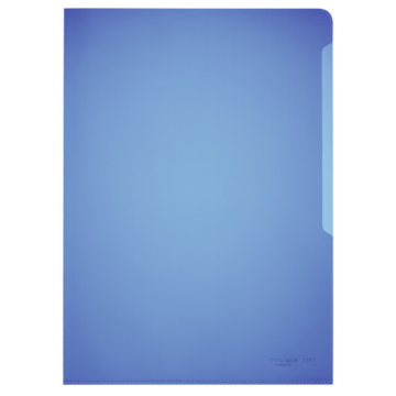 Photo DURABLE 2337-06 : Lot de 100 pochettes à coins A4 - Bleu